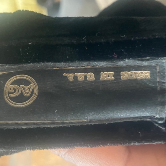 AG black velour skinny trouser pant - Picture 4 of 13